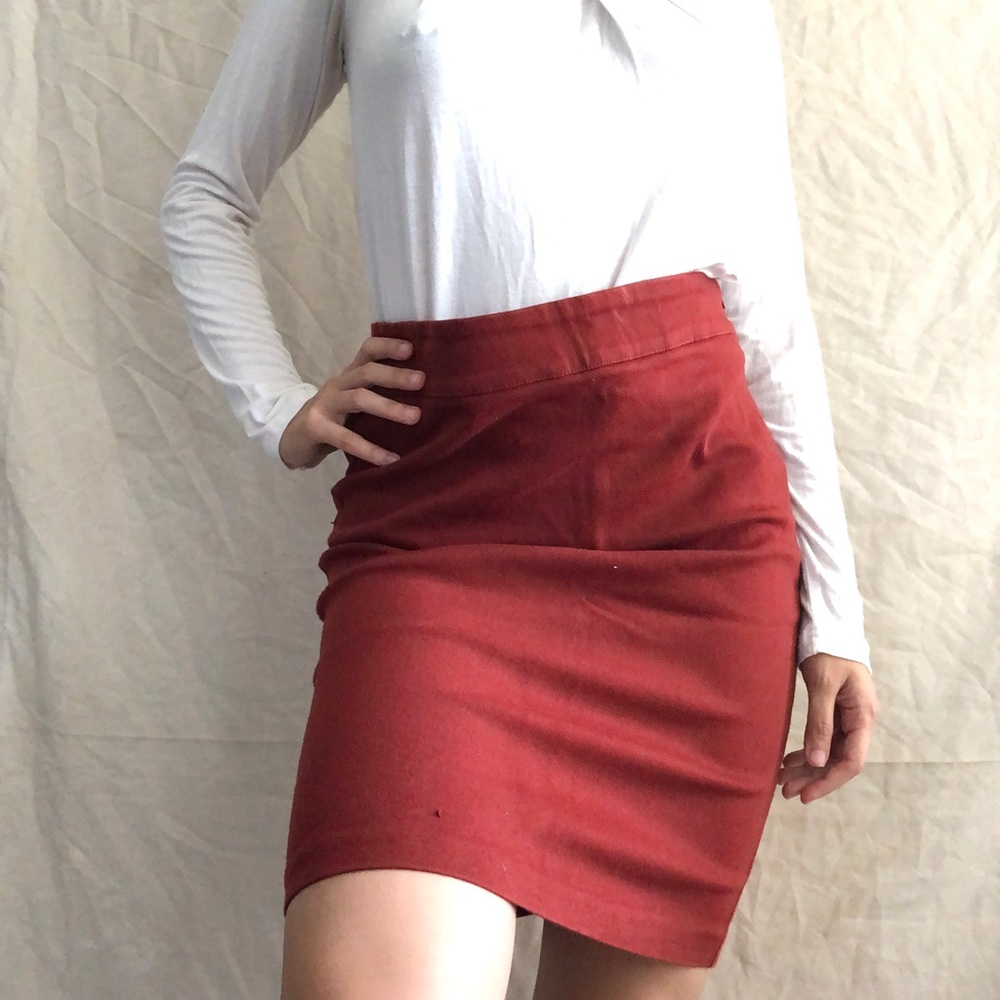 Dollhouse Red Mini Skirt